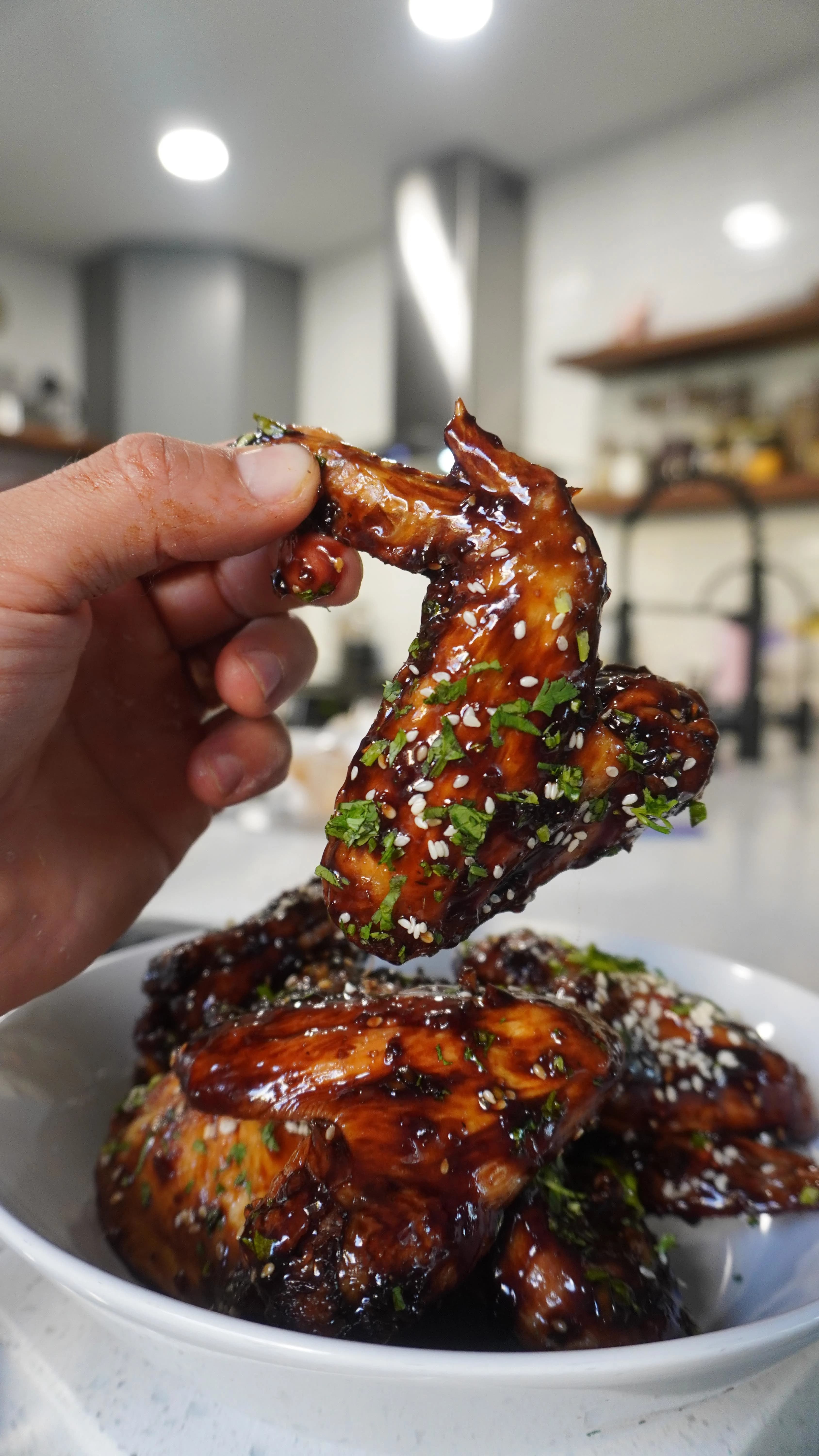 Picture for Alitas de pollo Orientales [Oriental Chicken Wings]