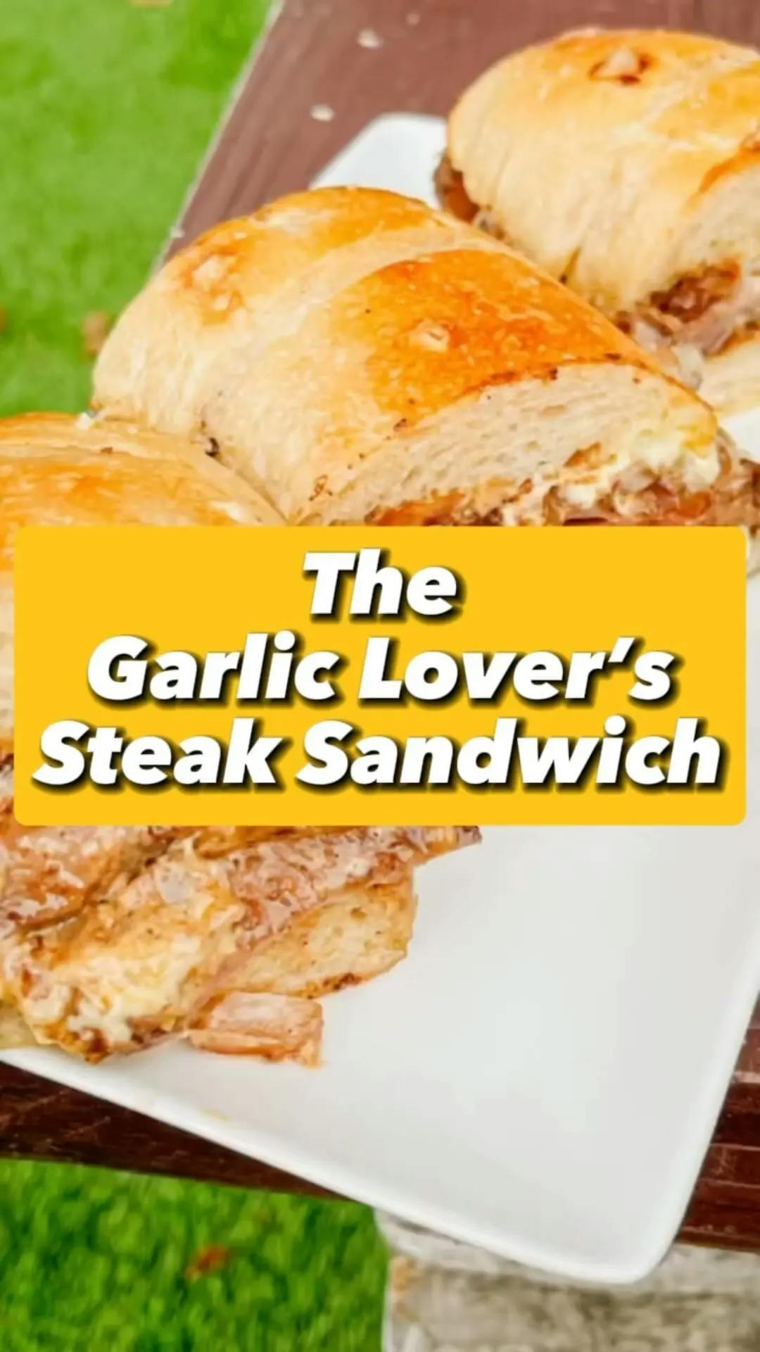 Picture for THE GARLIC LOVER’S STEAK SANDWICH