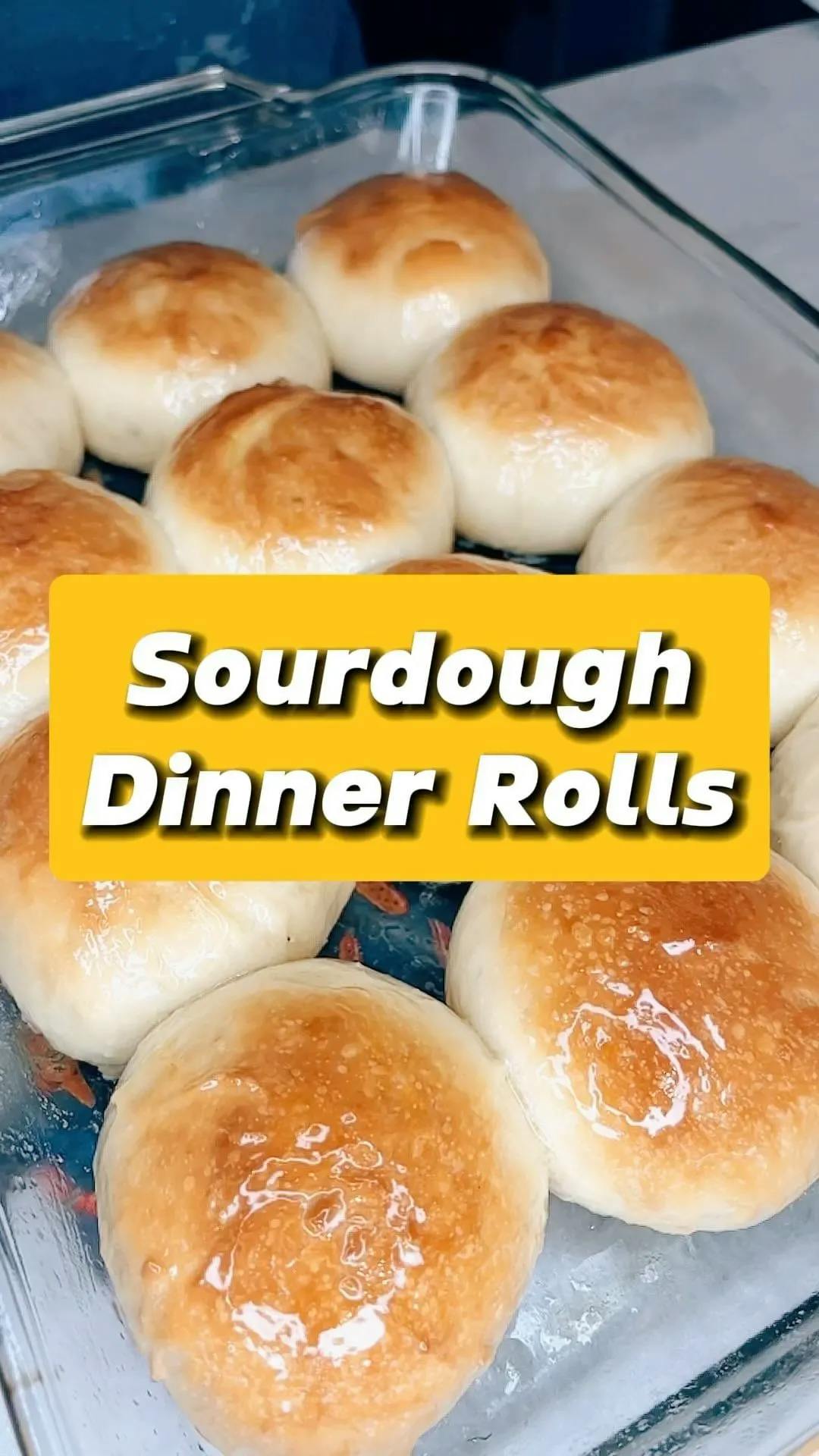 Picture for PILLOWY SOFT SOURDOUGH DINNER ROLLS