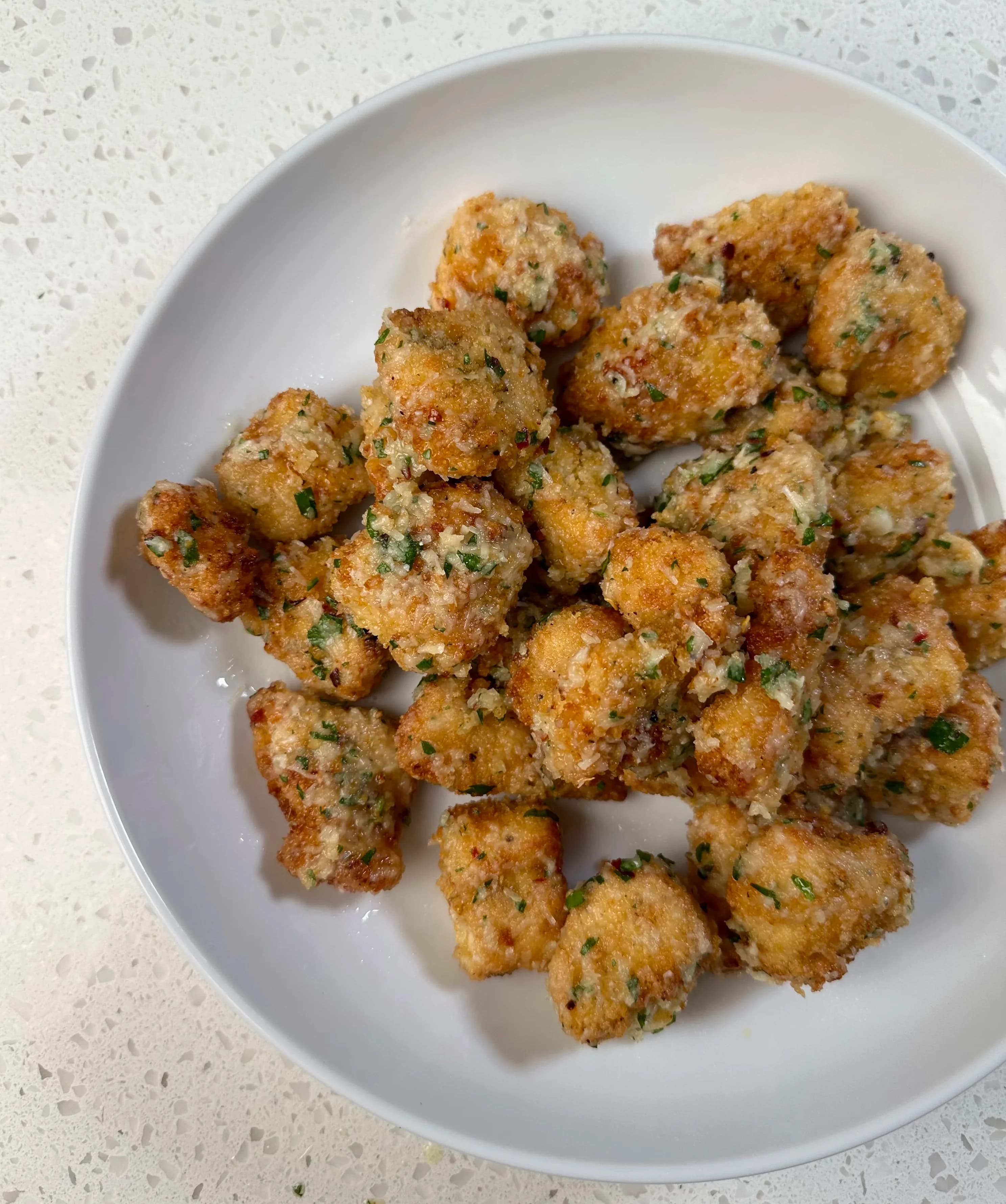 Picture for Garlic Parmesan Chicken Bites (Air Fryer)