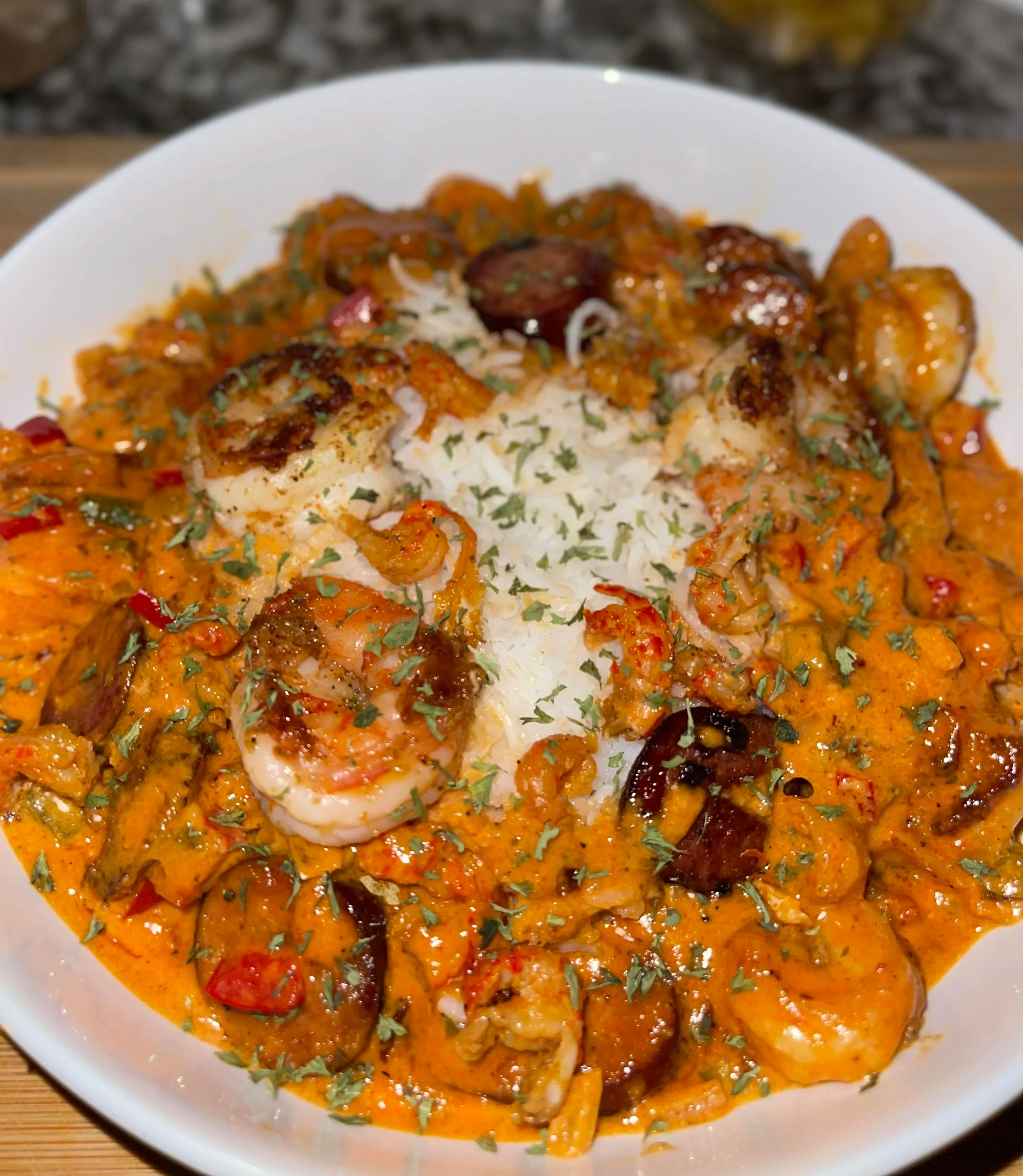 Picture for Spicy Jambalaya over Rice