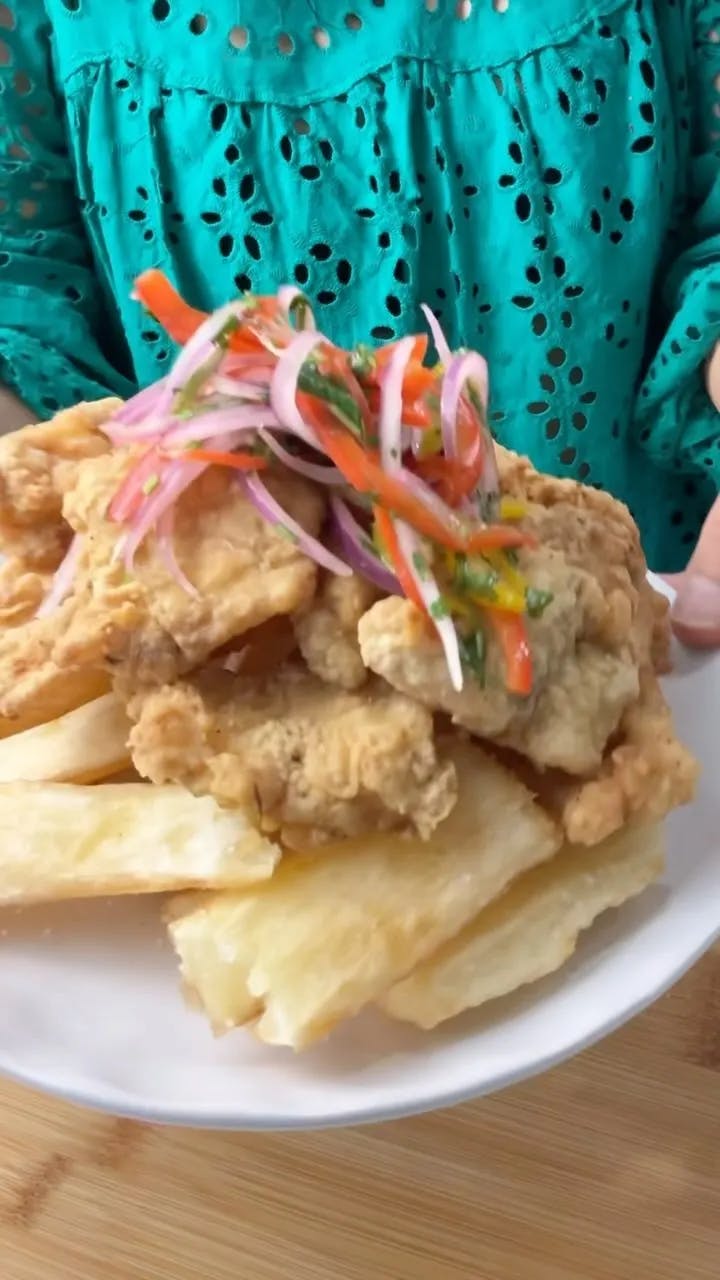 Picture for Chicharrón de Pescado (Peruvian Style Fish and Chips)