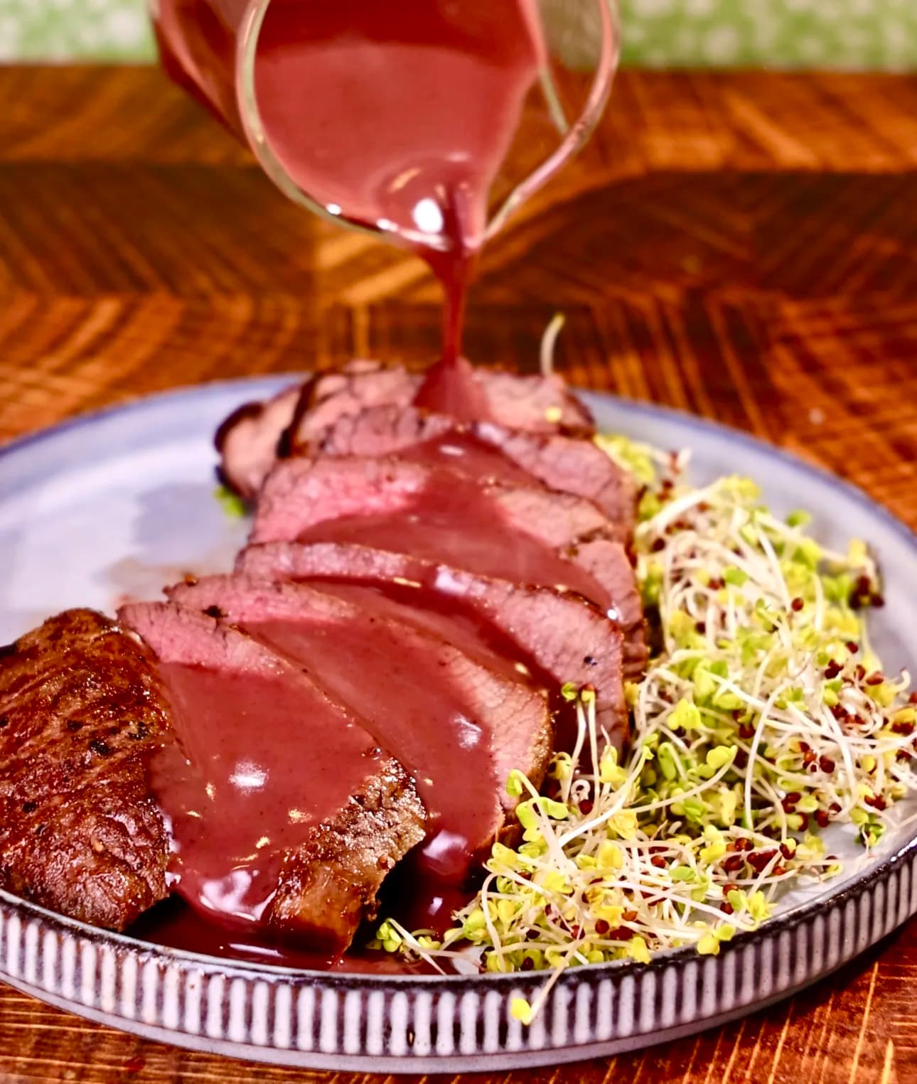 Picture for Filet Mignon with Red Wine Reduction Sauce